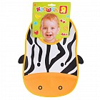 Нагрудник «Зебра» на регулируемых кнопках