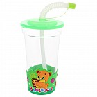 Поильник детский с объемным резиновым элементом «Улыбнись» (400 мл)