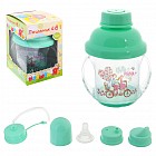 Поильник - трансформер «Папа, мама, я» (230 мл)