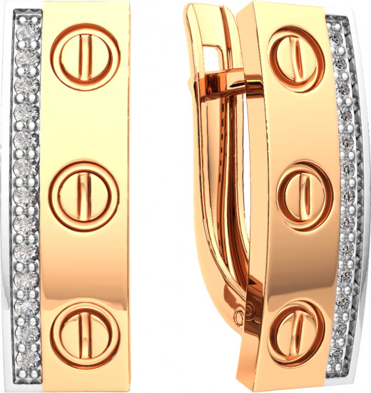 Серьги из золота