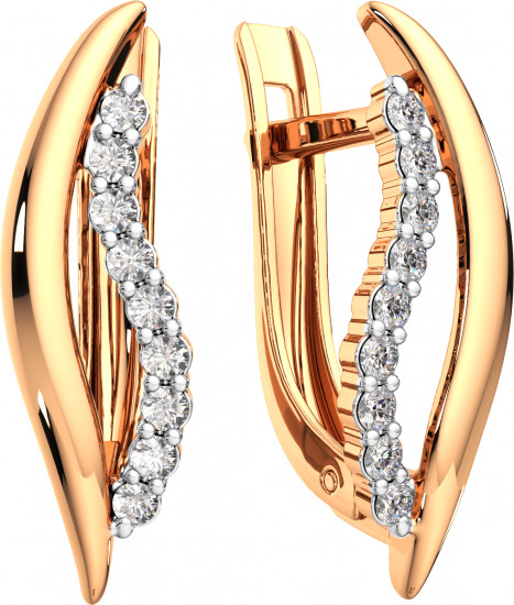 Серьги из золота