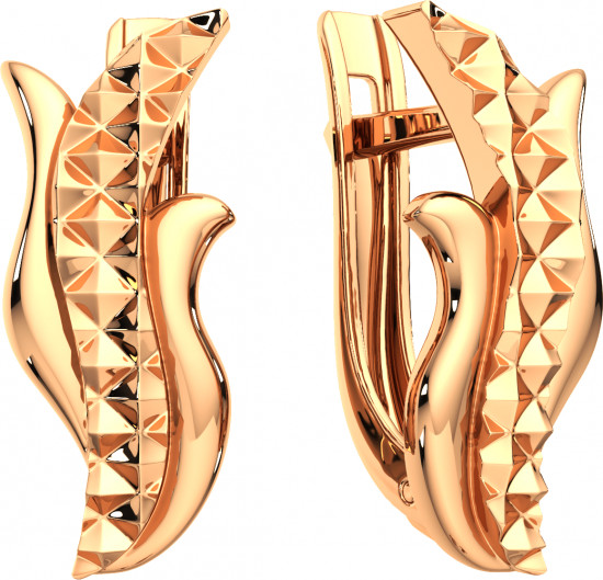 Серьги из золота