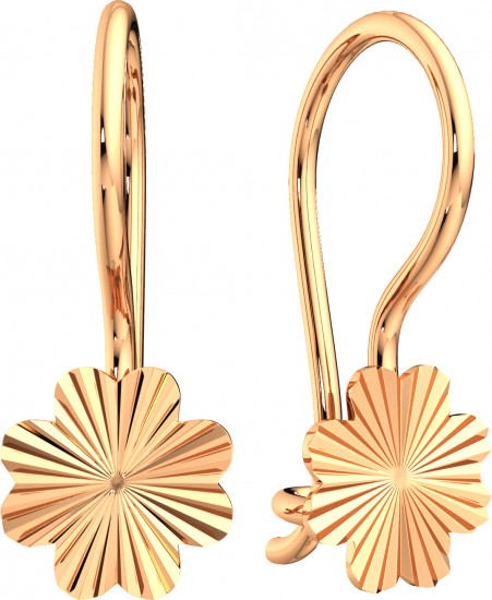 Серьги из золота