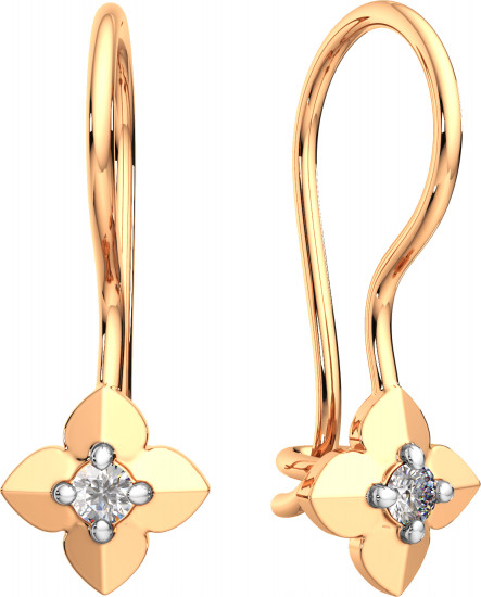 Серьги из золота