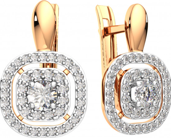 Серьги из золота