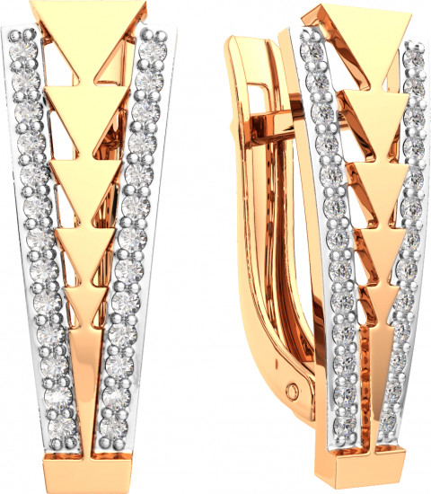 Серьги из золота