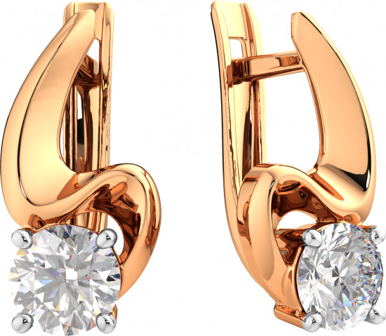 Серьги из золота