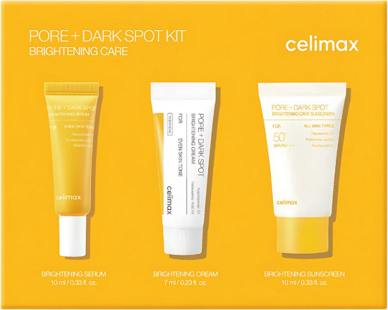 Осветляющий набор миниатюр с ниацинамидом для лица «Pore+Dark Spot Brightening Kit»