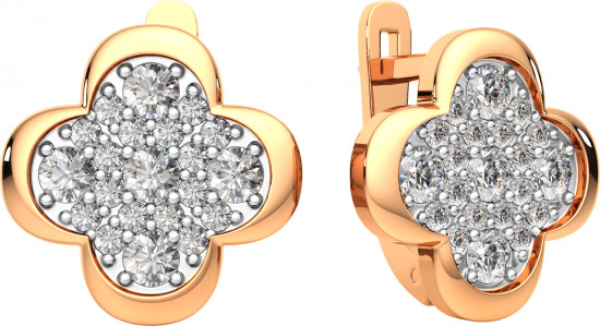 Серьги из золота