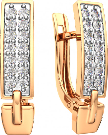 Серьги из золота