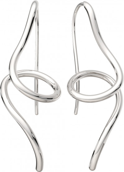 Серьги из серебра