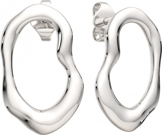 Серьги-пусеты из серебра