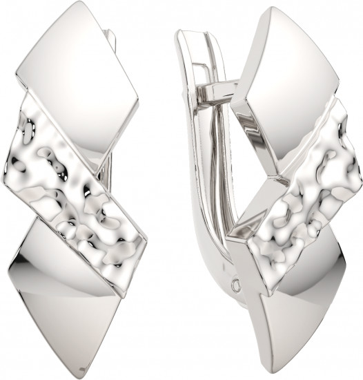 Серьги из серебра