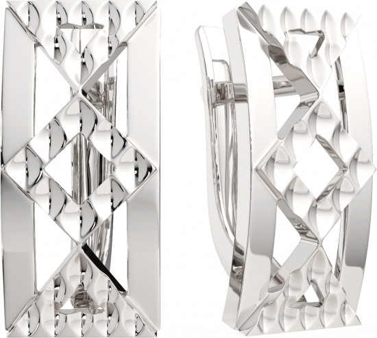 Серьги из серебра