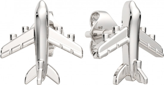 Серьги-пусеты из серебра