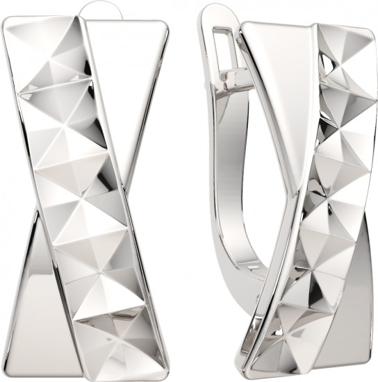 Серьги из серебра