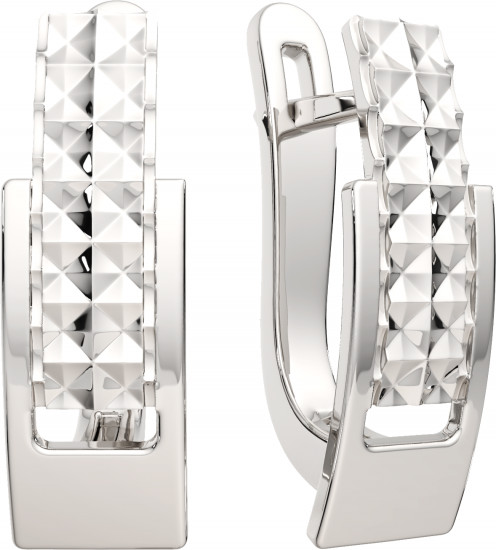 Серьги из серебра