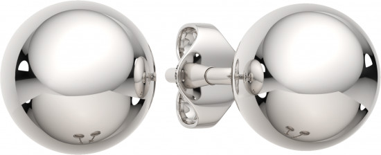 Серьги-пусеты из серебра