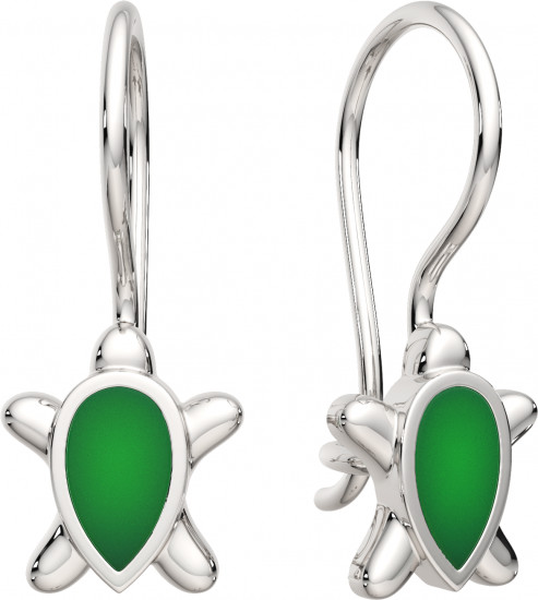 Серьги из серебра