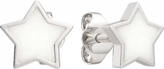 Серьги-пусеты из серебра