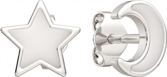 Серьги-пусеты из серебра