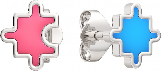 Серьги-пусеты из серебра