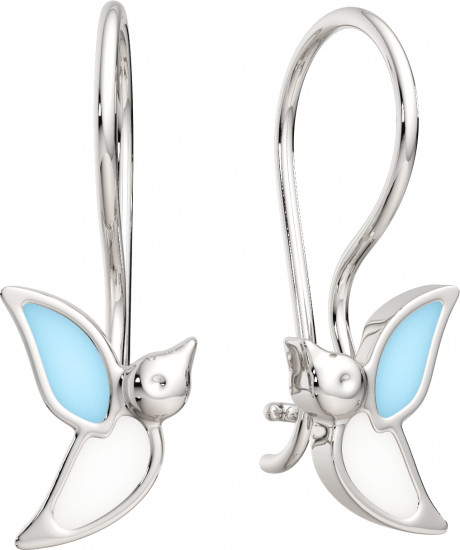 Серьги из серебра