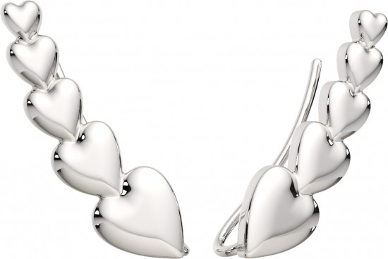 Серьги из серебра