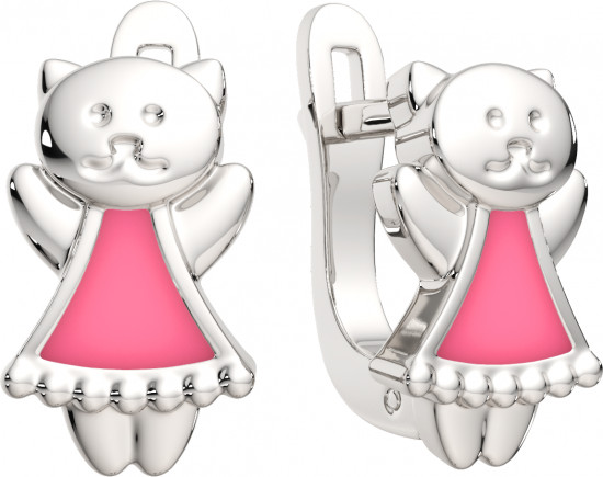 Серьги из серебра