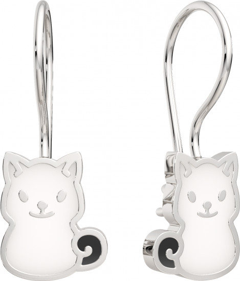 Серьги из серебра