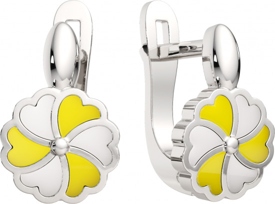 Серьги из серебра