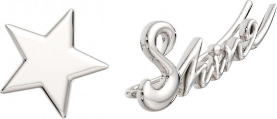 Серьги-пусеты из серебра