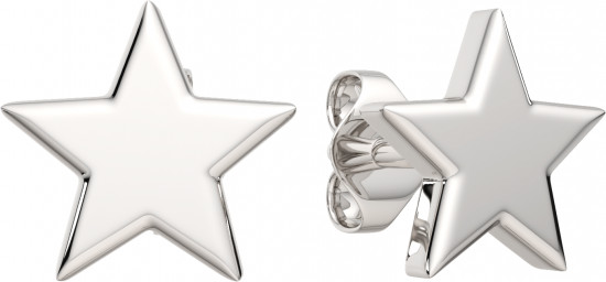 Серьги-пусеты из серебра