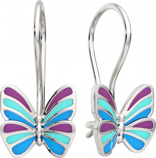 Серьги из серебра