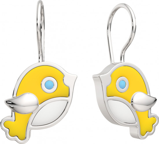 Серьги из серебра