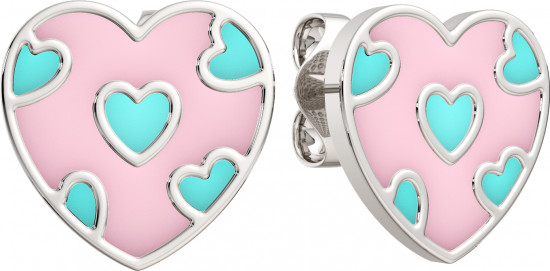 Серьги-пусеты из серебра