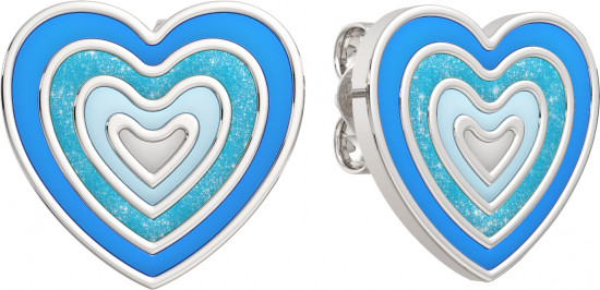 Серьги-пусеты из серебра