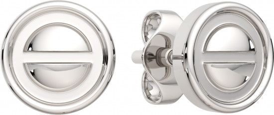 Серьги-пусеты из серебра