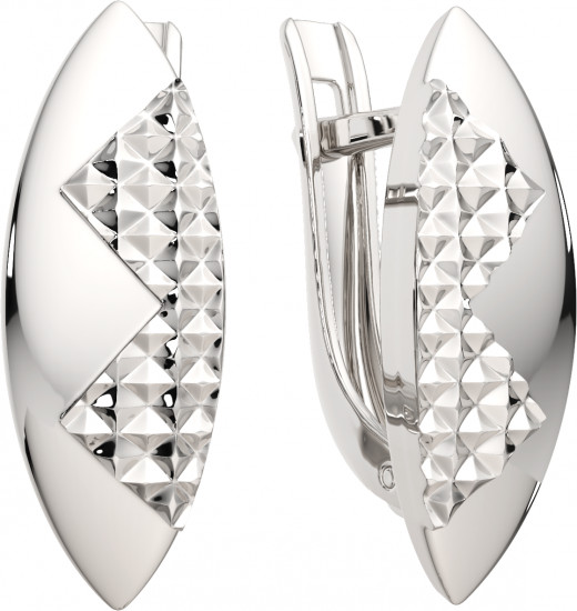 Серьги из серебра