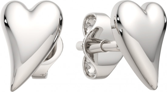 Серьги-пусеты из серебра