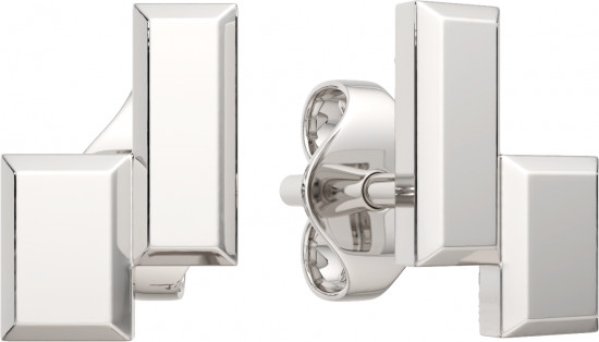 Серьги-пусеты из серебра