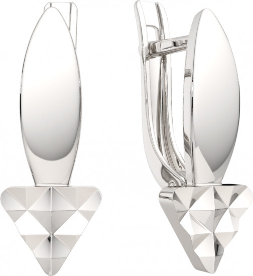 Серьги из серебра