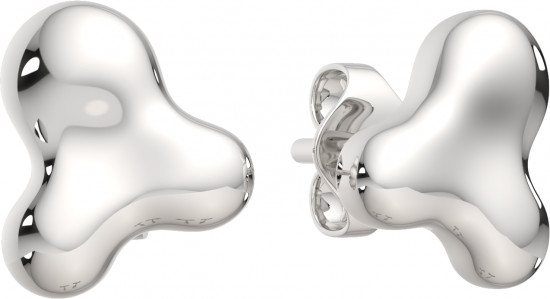 Серьги-пусеты из серебра