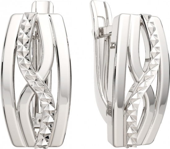 Серьги из серебра