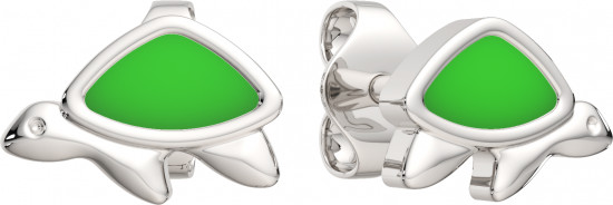 Серьги-пусеты из серебра