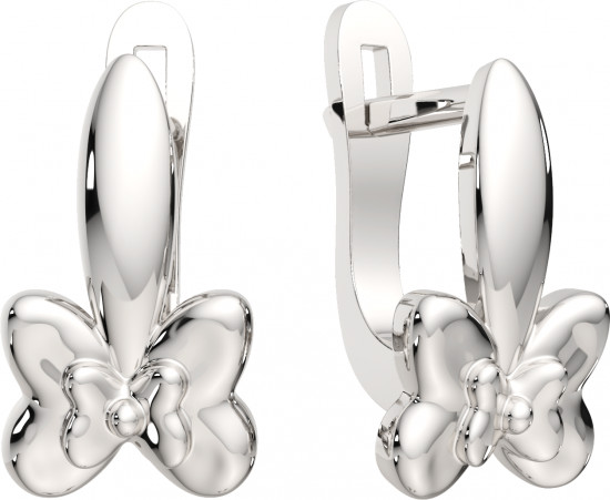 Серьги из серебра