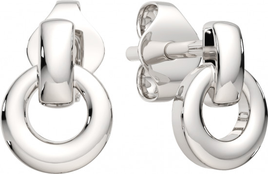 Серьги-пусеты из серебра