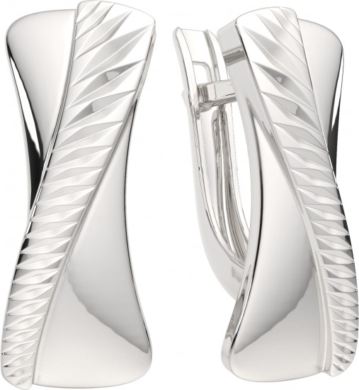 Серьги из серебра