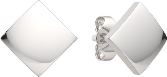 Серьги-пусеты из серебра