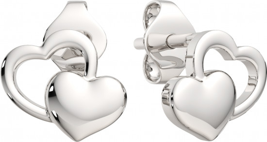 Серьги-пусеты из серебра